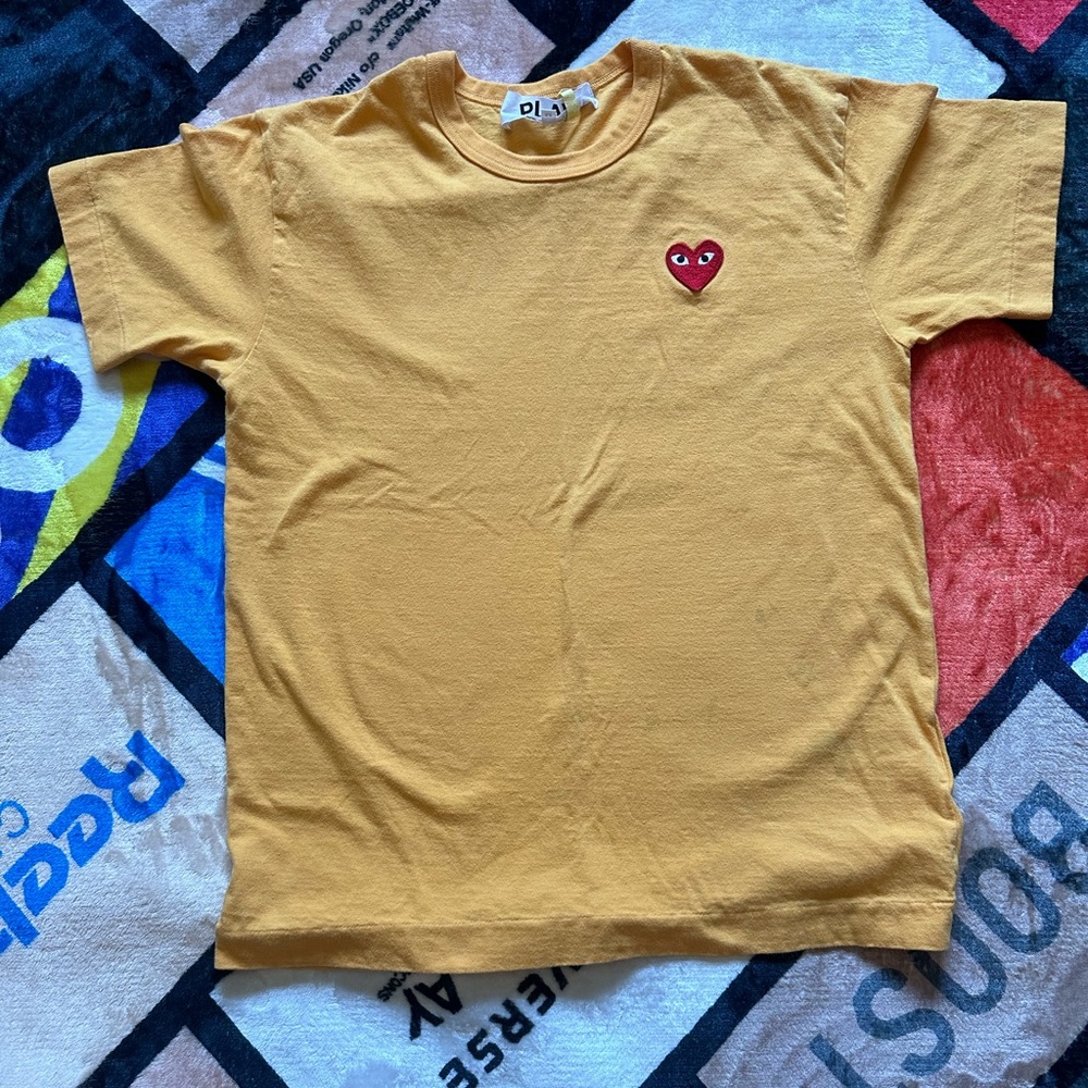 Come Des Garçons Yellow T-Shirt
